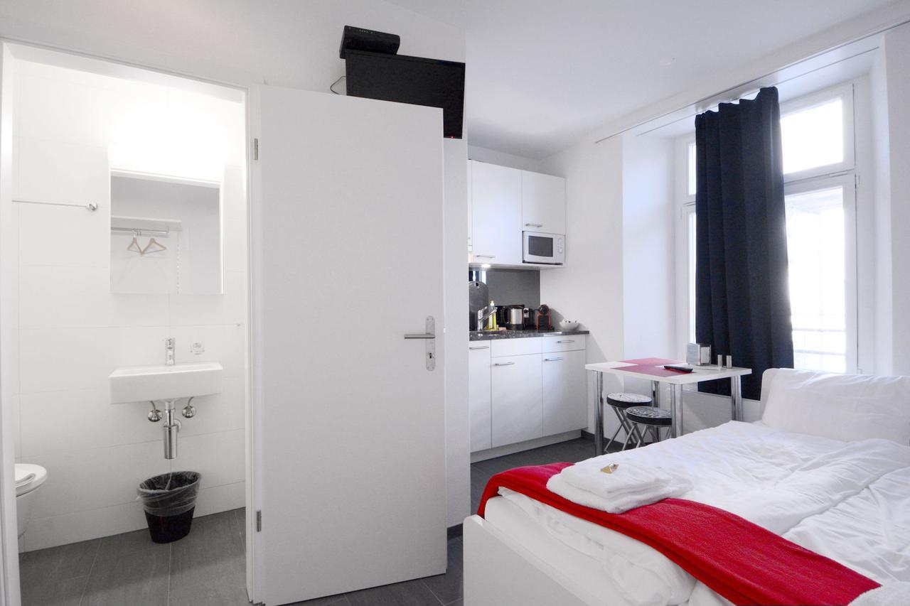 Hitrental Station Apartments Luzern Exteriör bild