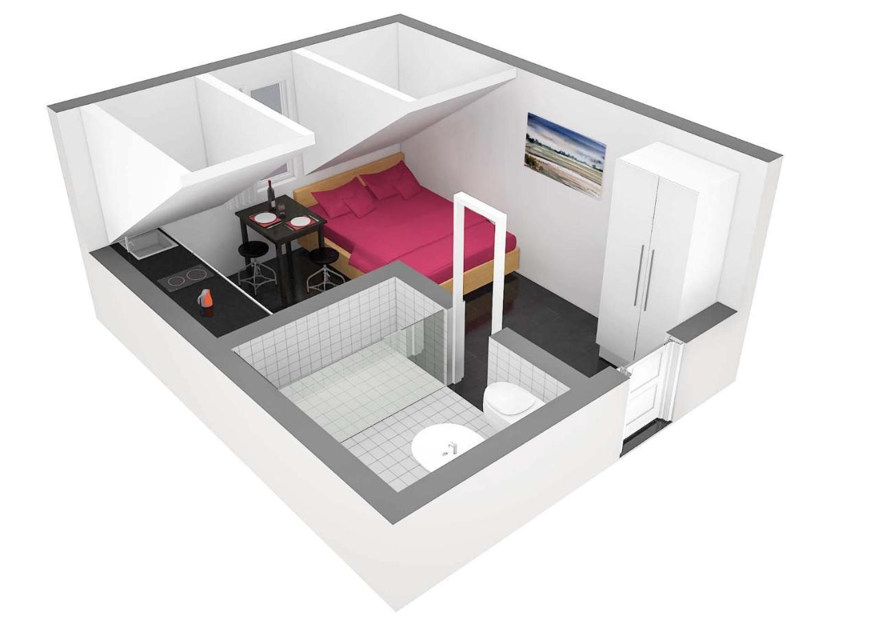 Hitrental Station Apartments Luzern Exteriör bild