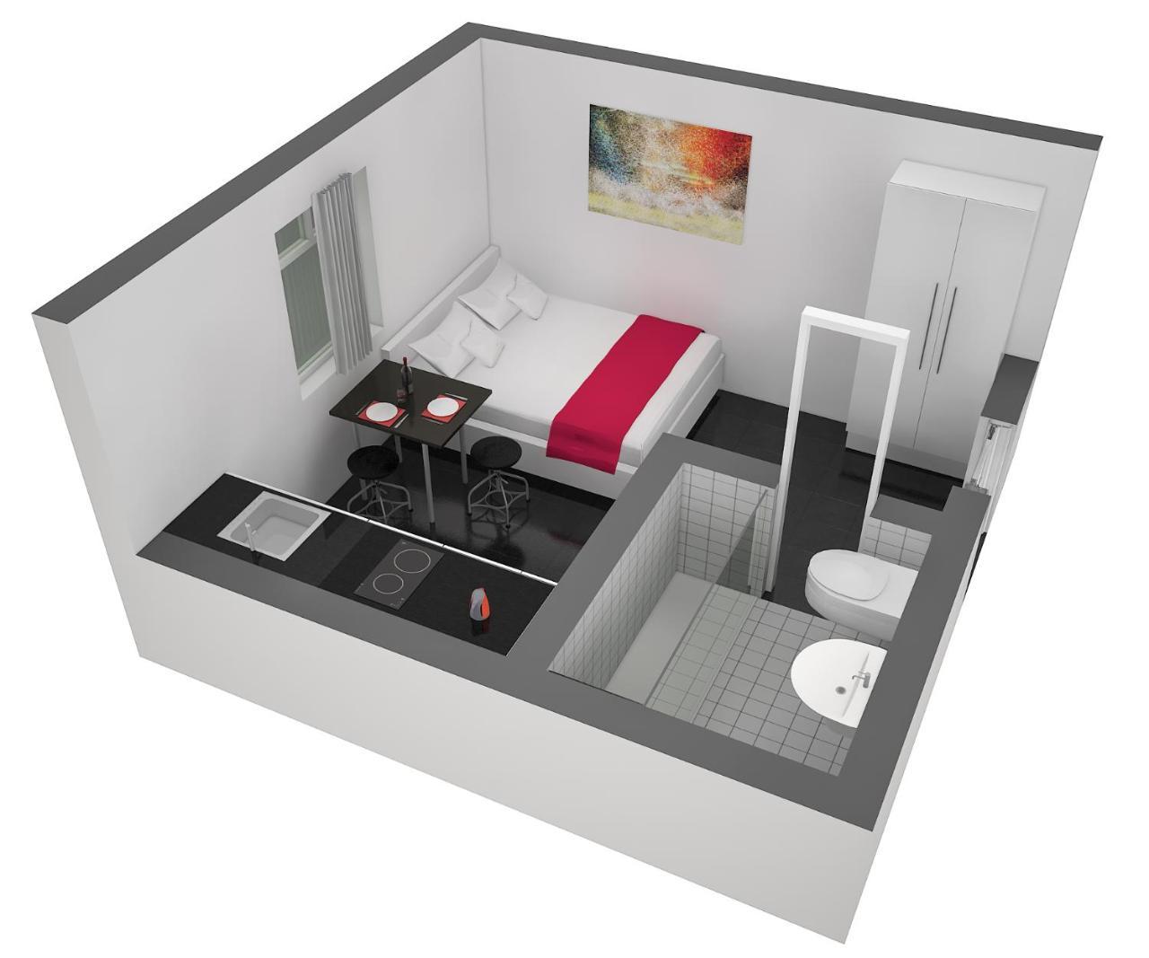 Hitrental Station Apartments Luzern Exteriör bild
